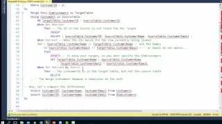 Using SQL Merge for SCD ETL