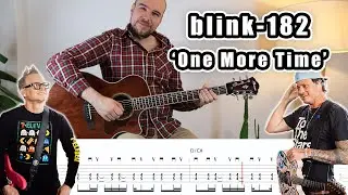 How to play 'One More Time' by blink-182 on Guitar