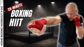 20-Min Home Boxing HIIT Workout | Burn Fat & Boost Endurance (No Equipment)