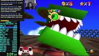 [new WR] First Person Super Mario 64 - 120 Star Speedrun in 