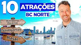 10 LUGARES em 1 DIA no NORTE de Balneário Camboriú-SC