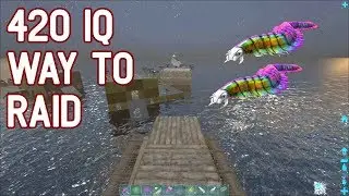 A CRAZY way to RAID - ARK: Survival Evolved (Small Tribes)