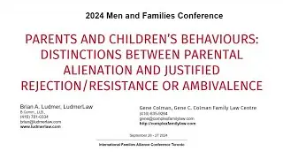 Brian Ludmer and Gene Colman presentation at 2024 MaF Conference