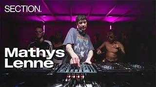 Mathys Lenne | Techno DJ Set | SECTION. | October 2025