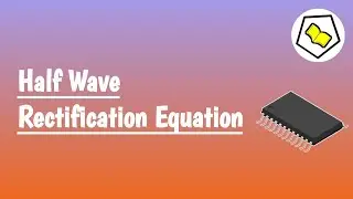 Half wave rectification equation | Junction Diodes.