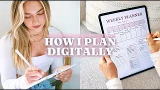 HOW I PLAN & ORGANIZE MY LIFE | aesthetic digital planners !!!