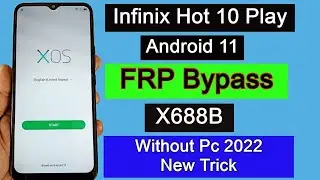 Infinix Hot 10 Play FRP Bypass Android 10 ( X688B ) Rest Google Account | UNLOCKTOOL| Fix Google |
