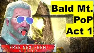 Glitch the BALD Mountain PoP in Act 1, Witcher 3, Next-Gen Update 4.00 
