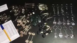 Заказ заготовок ключей на Key-smt / Заказ №22 / Заготовки ключей