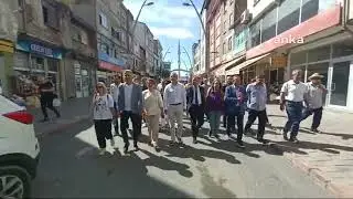 Fındık için 100 kilometre yürüyecek!
