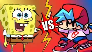 Mugen battles #1 SpongeBob vs Boyfriend