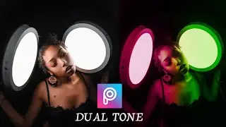 Dual Tone | New Trick For Portrait | Picsart Tutorials | Step By Step