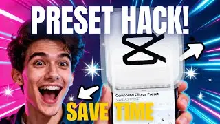 CapCut Pro Tip Save Compound Clips as Presets and Reuse Anytime