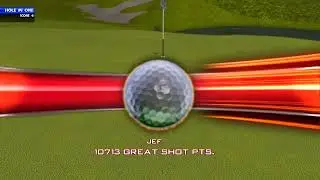 Golden Tee Great Shot on Hollywood Hills!