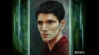 Colin Morgan. Oil Portrait.