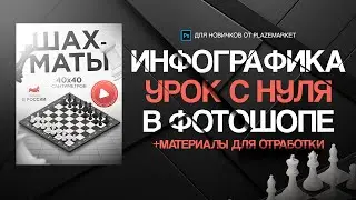ИНФОГРАФИКА в фотошопе с 0 / Урок для новичков