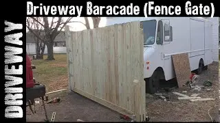 Driveway Fence Gate
