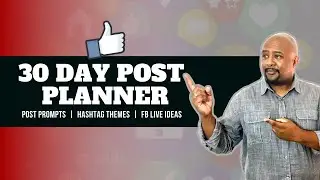 30 Day Post Planner for Musicians