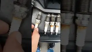 Поставил Свечи NGK Life g4 #automobile #ремонт #mechanic #shorts