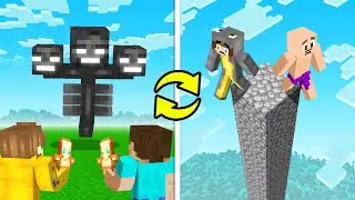 Minecraft Death Swap with Teams is So Funny