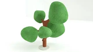 Tree Modeling Basic AutoCAD Low Poly Mesh - QasimCAD