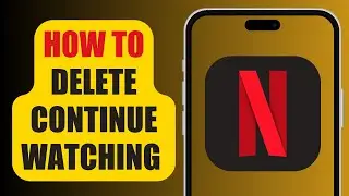 How To Delete Continue Watching | Netflix