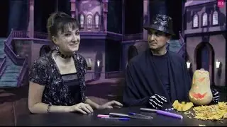Halloween в гостях у Марины MGM! Как сделать светильник из тыквы на Helloween? + Конкурс ★MGM★