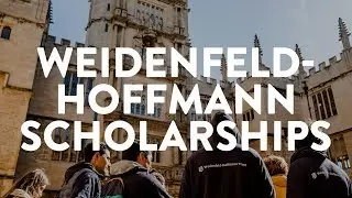 Weidenfeld-Hoffmann Scholarships and Leadership Programme