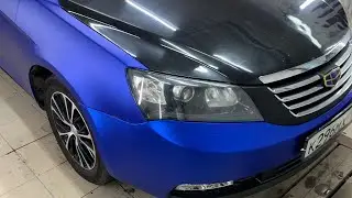 Geely Emgrand EC7 |  Установка bi led модулей.