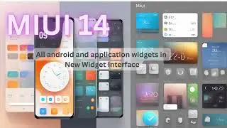 Widgets in MIUI 14 