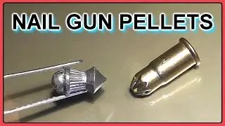 .22 Ammo for the Apocalypse - NAIL GUN BLANKS -  Intense Velocities!