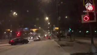It's snowing