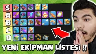 YENİ EKİPMAN LİSTESİ !! - Clash Of Clans
