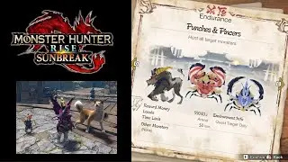 Master Rank Event Quest: Punches and Pincers [Monster Hunter Rise: Sunbreak]