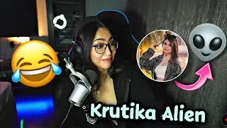 @KaashPlays React Krutika Alien 😂#kaashreaction #krutikaplays
