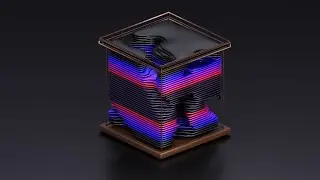Blender Tutorial: Abstract Layered Cube Animation With geometry Nodes