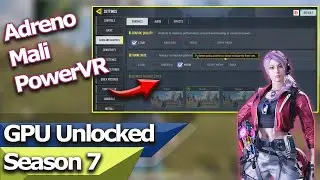 GPU UNLOCK! Max Graphics And FPS Using GPU | Call of Duty Mobile Season 7