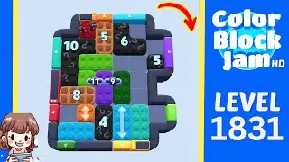 Color Block Jam Level 889 (1831) Solution Walkthrough