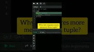 Why list requires more memory than tuple? 