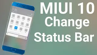 Miui 10 Status Bar Change | Change Status Bar Miui 10 | Theme Miui 10 New