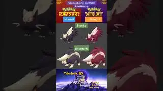 #shorts Never Miss A ✨Shiny Pokémon✨ Again Part 112 Stunky Skuntank