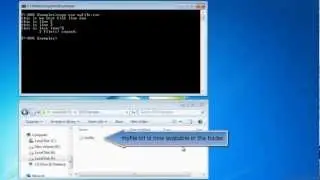 How to create a file with MS-DOS Copy Con Command