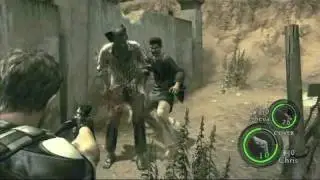 Resident Evil 5 (shanty town gameplay 1)