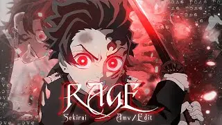Demon Slayer 🔥 - Rage ⚡- [ AMV/EDIT]
