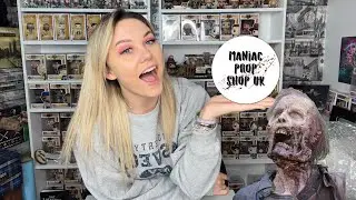 MANIAC PROP SHOP UK UNBOXING…. MAJOR WALKING DEAD PROPS 🧟‍♀️🧟‍♀️