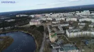 Кингисепп. река Луга.DJI PHANTOM