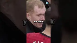 Ronaldo used to do a lot of skills but then Scholes came !  #football