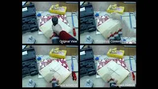 [MTI] A Work Area Visualization by Multi-View Camera-Based Diminished Reality