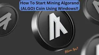 How To Start Mining Algorand (ALGO) Coin Using Windows | 2025 Guide