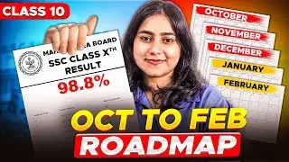 🚀 October to February Full Roadmap 📚 | Class 10 SSC Maharashtra Board 🔥 | 2025 Board Exam Strategy 💯